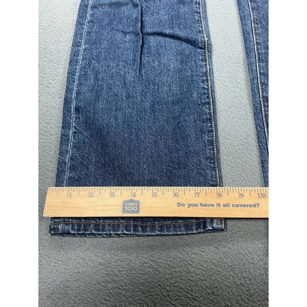 Indigo Palms Jeans Mens 35x34 Medium Wash Blue Classic Fit Straight‎ Leg Denim